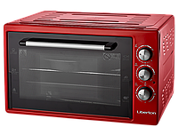 Электрическая печь 42л впечка пицца хлеб Liberton LEO-421 1500W нагрев 320 3 режима электродуховка Турция