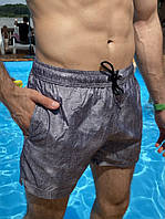 Чоловічі шорти сірі плавальні / Мужские шорты плавательные серые