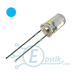 Синій світлодіод блимаючий 5мм