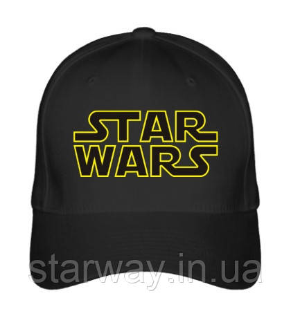 Стильна чорна кепка бейсболка star wars