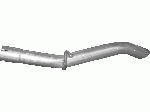 Глушник Fiat Fiorino / Citroen Nemo / Peugeot Bipper 1.3 D (07.10) Polmostrow алюминизированный