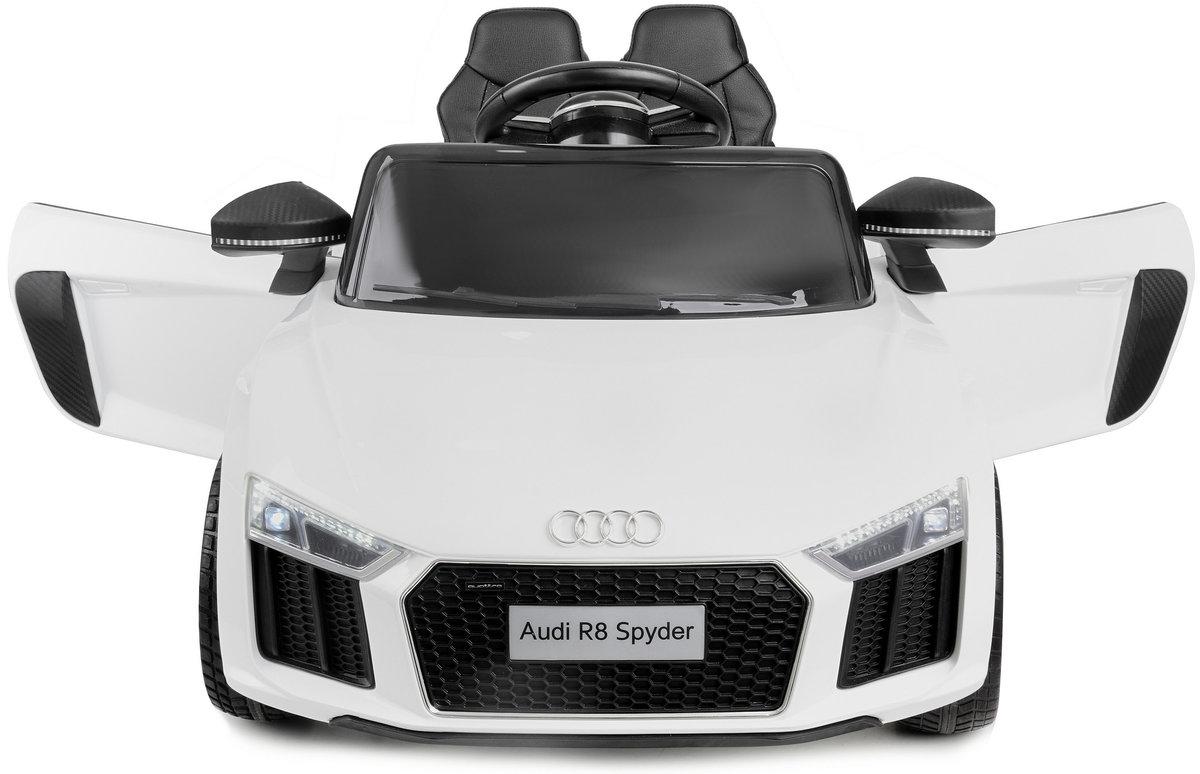 Дитячий електромобіль AUDI HL-1818 білий (колеса EVA) (42300139) (ліцензійний)