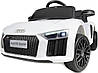Дитячий електромобіль AUDI HL-1818 білий (колеса EVA) (42300139) (ліцензійний), фото 7