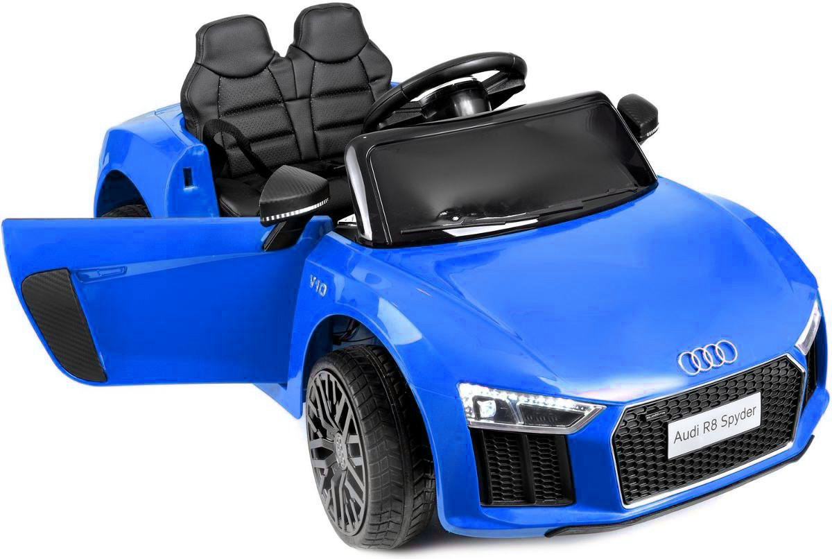 Дитячий електромобіль AUDI HL-1818 синій (колеса EVA) (42300136) (ліцензійний)