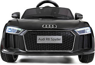 Дитячий електромобіль AUDI HL-1818 чорний (колеса EVA) (42300140) (ліцензійний), фото 5