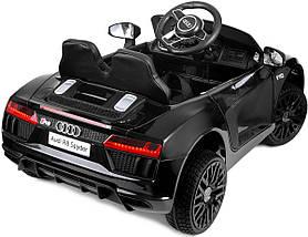 Дитячий електромобіль AUDI HL-1818 чорний (колеса EVA) (42300140) (ліцензійний), фото 6