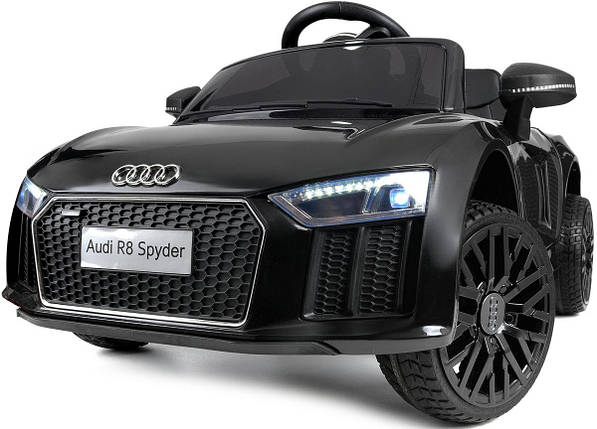 Дитячий електромобіль AUDI HL-1818 чорний (колеса EVA) (42300140) (ліцензійний), фото 1