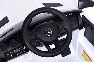 Дитячий електромобіль Mercedes BBH-011 білий (42300130) (ліцензійний), фото 5