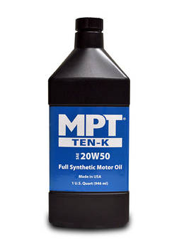 MPT ® 20W-50 Ten-K Full Synthetic Motor Oil