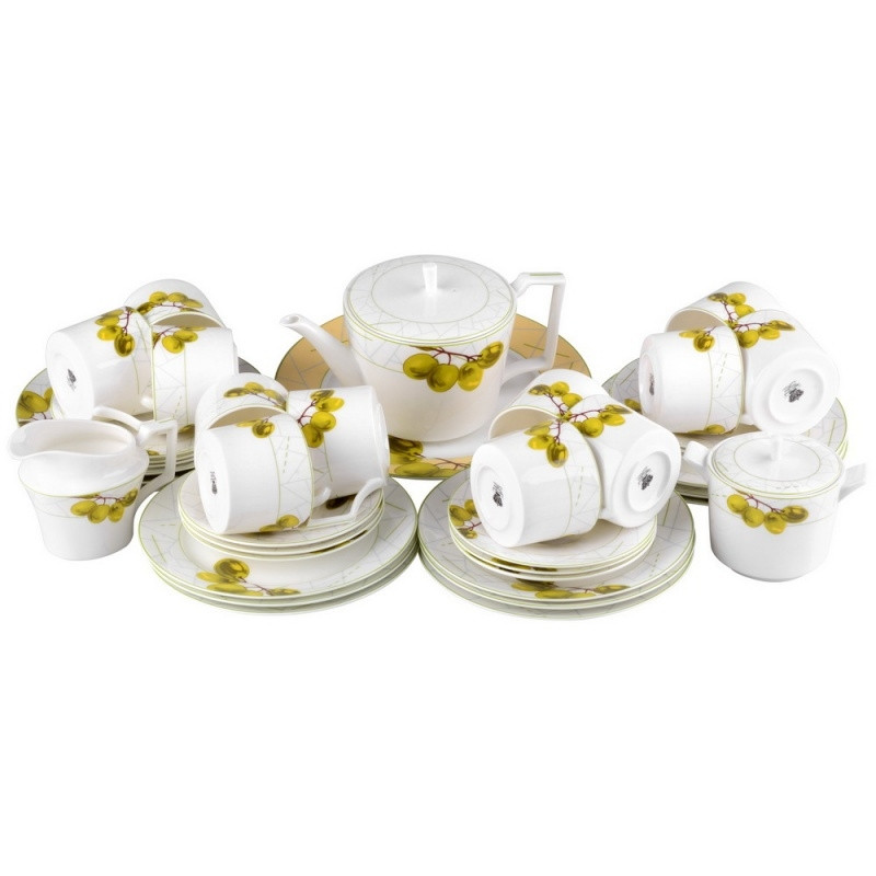 Чайний сервіз на 12 осіб 40 предметів Хелен NP120SETTEA