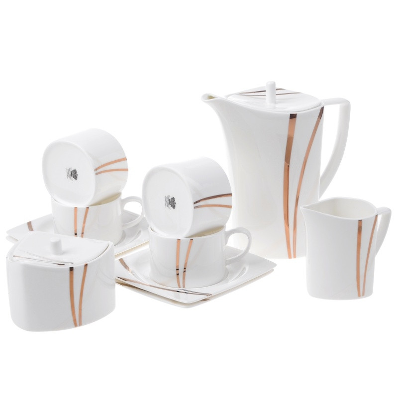 Чайний сервіз на 4 персони 11 предметів Алессандро NP91SETTEA