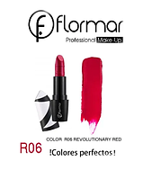 Помада flormar perfect revolution r06 revolutionary red