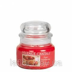 Ароматична свічка Village Candle Свіжа полуниця (час горіння до 55 год), фото 1
