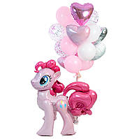 Композиция с гелиевых шаров для ребенка "My Little Pony"