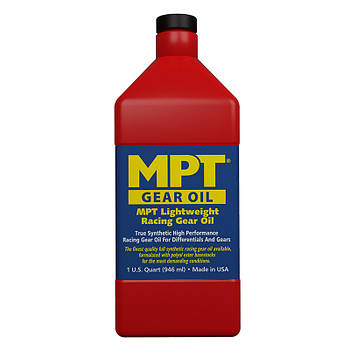 MPT ® 100% Full Synthetic Lightweight High Performance Racing Gear Oil