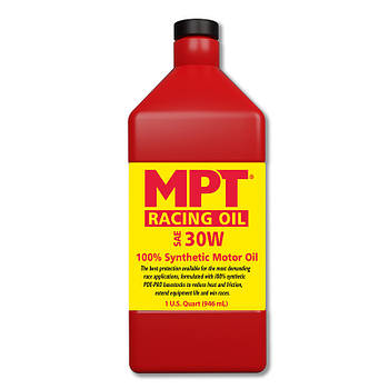 MPT ® 30W 100% Full Synthetic High Performance Racing Oil