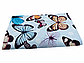 Двуспальный комплект (Ранфорс) | Комплект постельного белья Бабочки и горошек | Простынь 200х220 см, фото 3