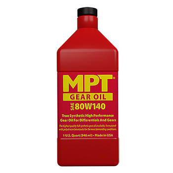 MPT ® 100% Full Synthetic Gear Oil 80W140