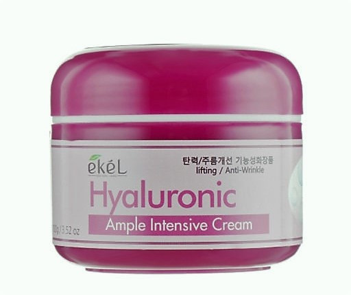 Ампульний крем для обличчя з гіалуронової кислотою Ekel Ample Cream Intensive Hyaluronic