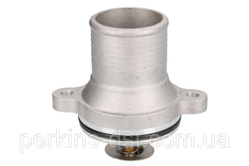 Термостат в корпусе  для двигателя Perkins 1104C-44, 1104C-44T., фото 1