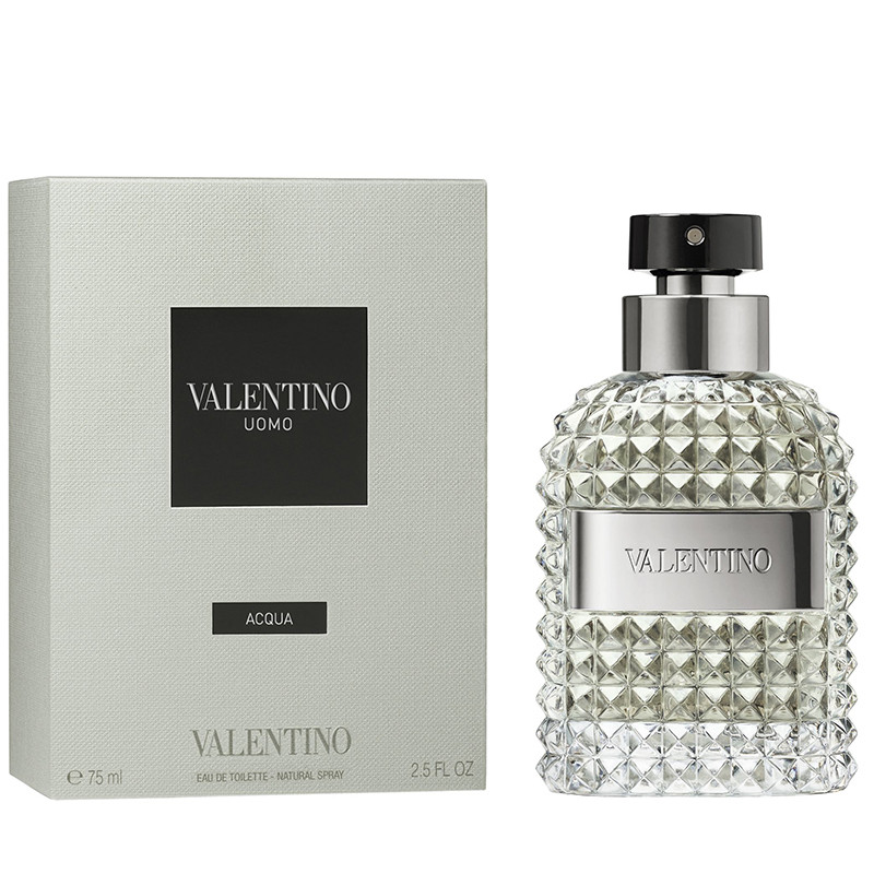 Туалетна вода Valentino Uomo Acqua для чоловіків - edt 75 ml