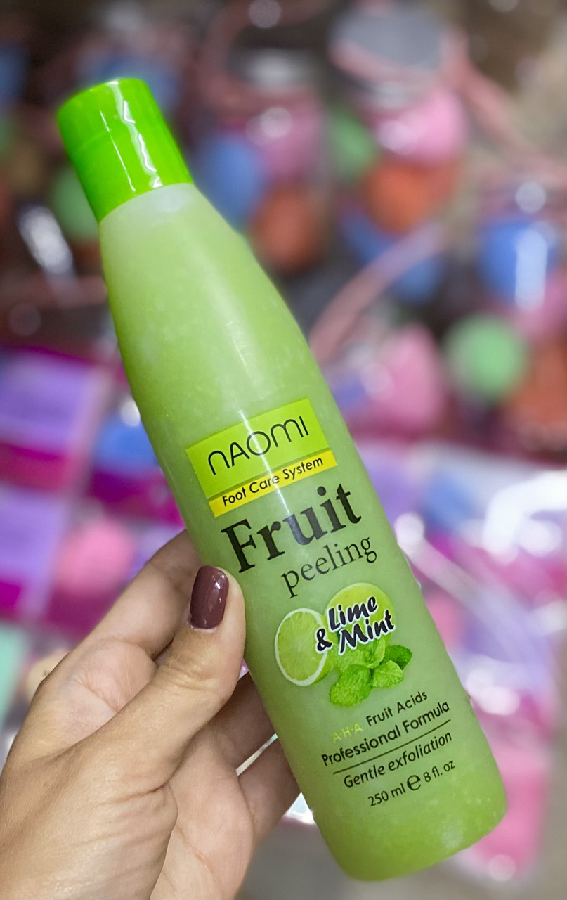 Фруктовий пілінг Naomi Fruit Peeling (Lime&Mint), 250 мл