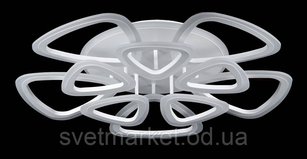 Стельова люстра у вітальню LK109/5+5 LED (WHITE)