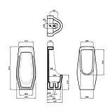 Пісуар підлоговий Qtap Scorpio 430х340х920 White QT1588HDU900W, фото 2