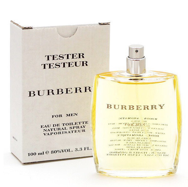 Туалетна вода Burberry Men для чоловіків (оригінал) - edt 100 ml tester