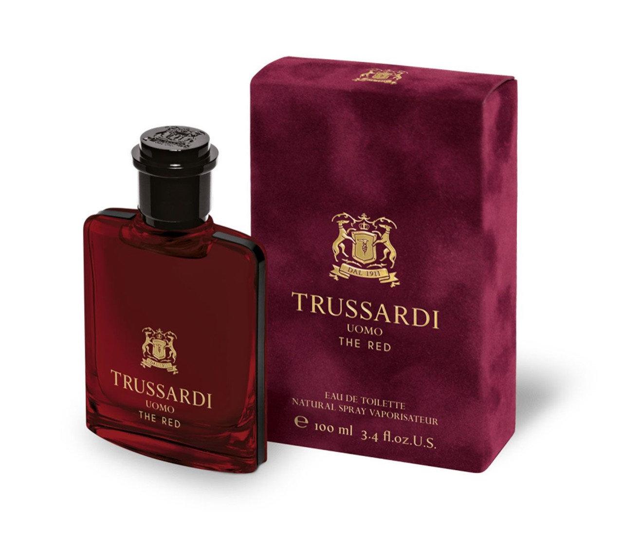 Туалетна вода Trussardi Uomo The Red для чоловіків - edt 100 ml