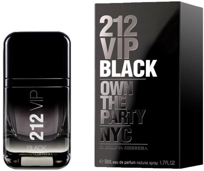 Парфумована вода Carolina Herrera 212 VIP Black для чоловіків - edp 50 ml
