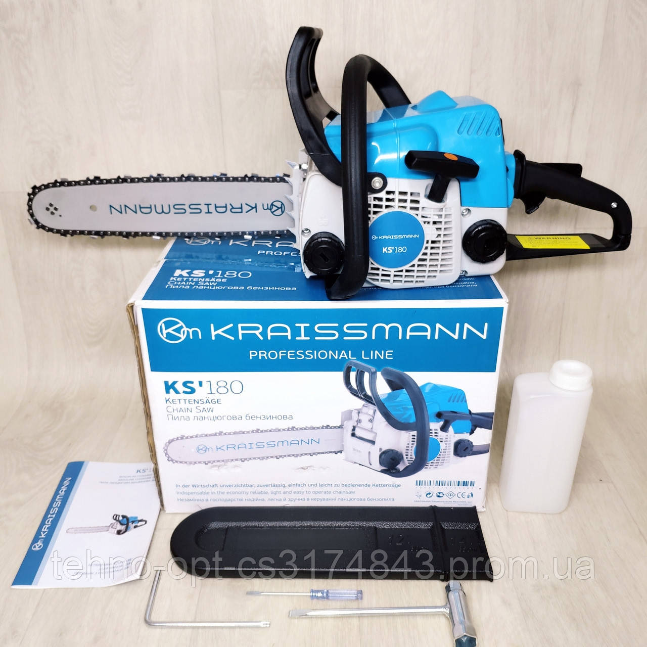 Бензопила KRAISSMANN KS'180