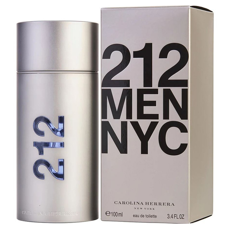 Туалетна вода Carolina Herrera 212 Men NYC для чоловіків - edt 100 ml