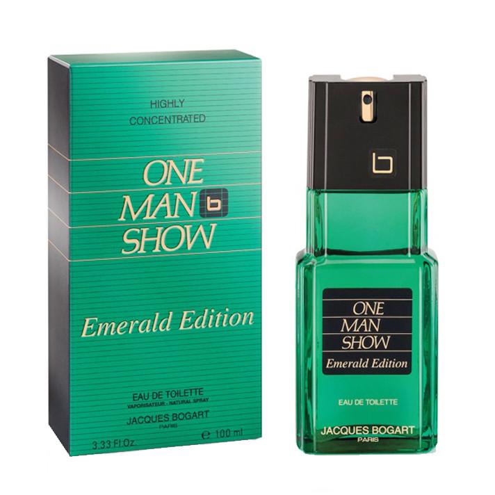 Туалетна вода Bogart One Man Show Emerald Edition для чоловіків - edt 100 ml