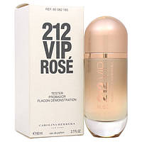 Парфюмированная вода Carolina Herrera 212 Vip Rose для женщин - edp 80 ml tester