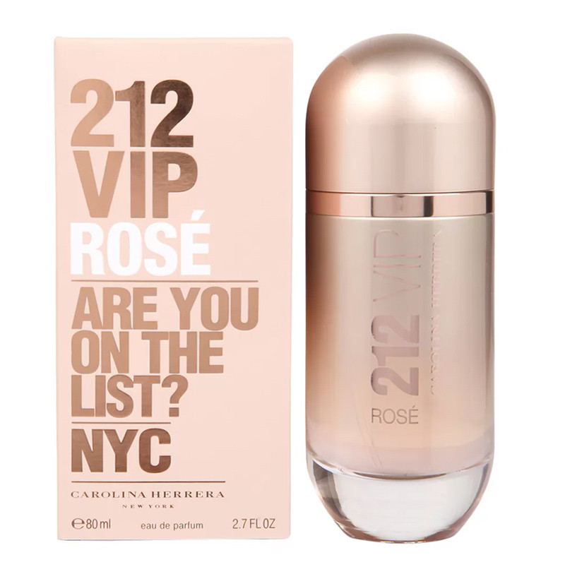Парфумована вода Carolina Herrera 212 Vip Rose для жінок - edp 80 ml, фото 1