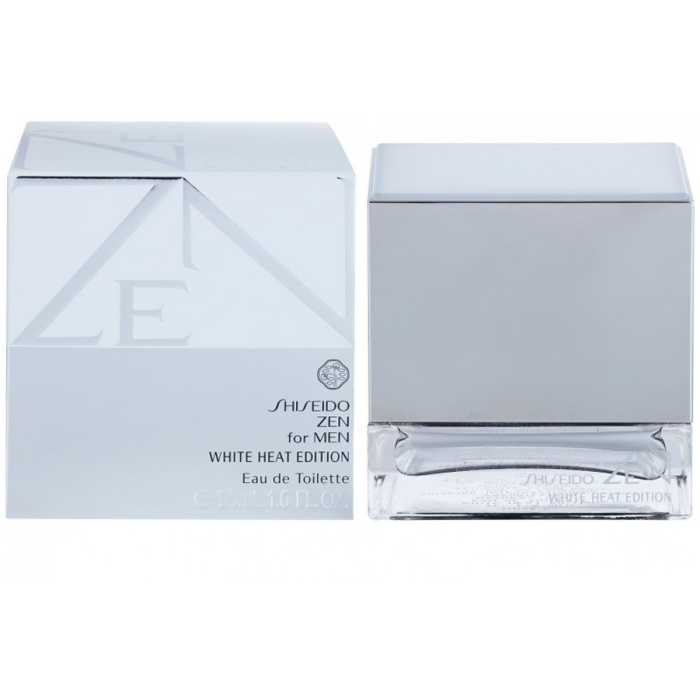 Туалетная вода Shiseido Zen For Men White Heat Edition для мужчин - edt 50 ml - фото 1 - id-p1478826270