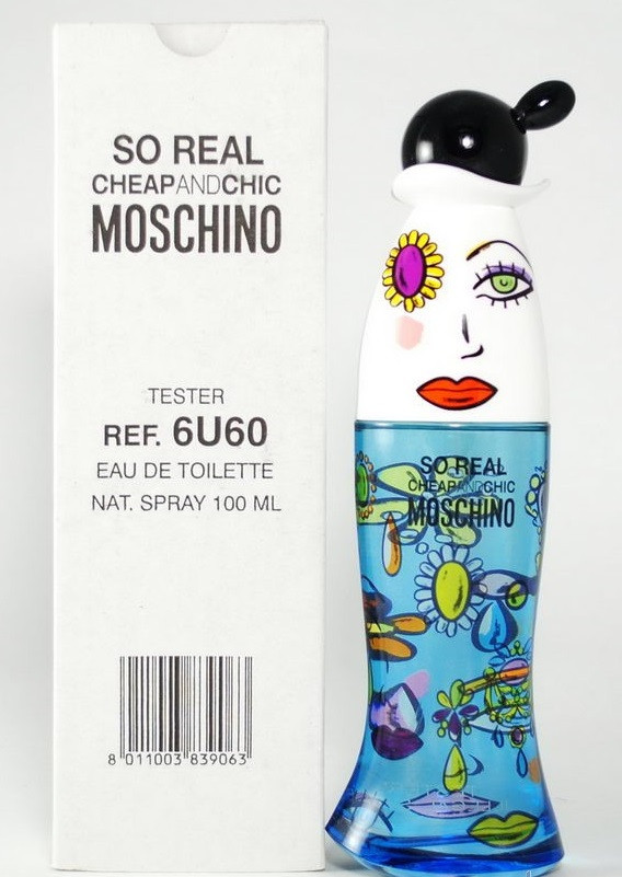 Туалетна вода Moschino So Real Cheap AND Chic для жінок - edt 100 ml tester, фото 1