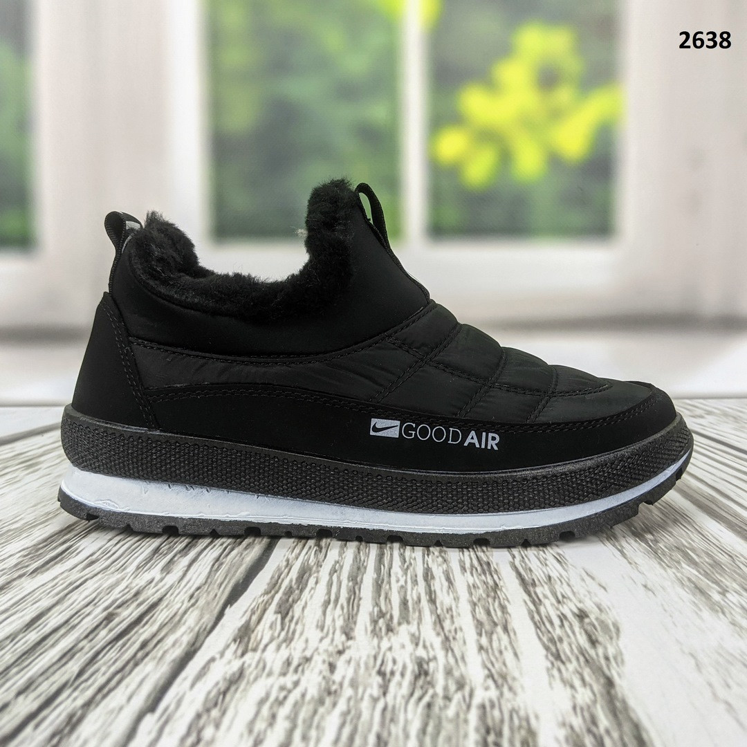 Черевики дутики жіночі укорочені на хутрі дуже м'які та зручні, фото 1