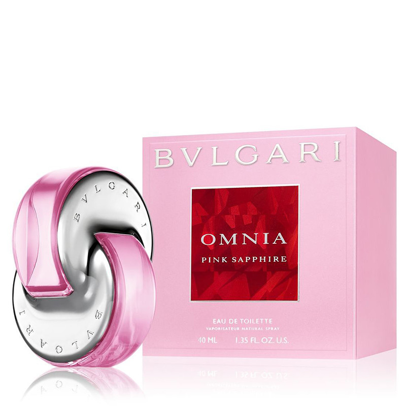Туалетна вода Bvlgari Omnia Pink Sapphire для жінок - edt 40 ml, фото 1