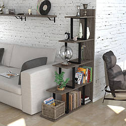 Стелаж-перегородка L-160 Loft Design Дуб Палена