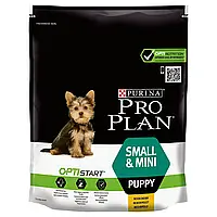 Сухой корм для щенков и молодых собак мелких пород Pro Plan Puppy Small & Mini 700 г (курица)