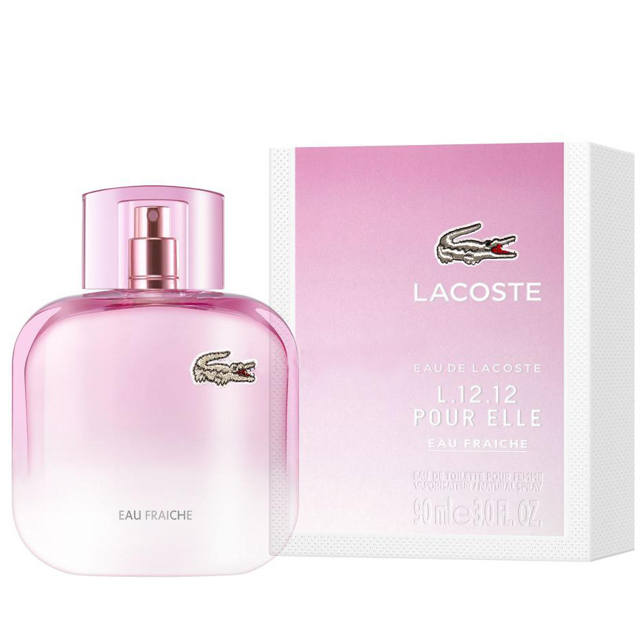 Туалетна вода Lacoste Eau De Lacoste L.12.12 Pour Elle Eau Fraiche для жінок - edt 90 ml, фото 1