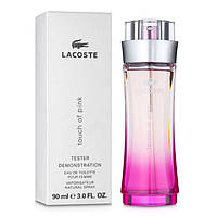 Туалетная вода Lacoste Touch of Pink для женщин - edt 90 ml tester