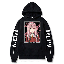 Худi чорний LOYS Аніме Darling In The Franxx Битва титанів XS