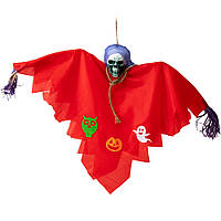 Маска для наряду на Хеллоуїн "Різнобарвний череп" 18х26 див. Костюми і декор на Helloween