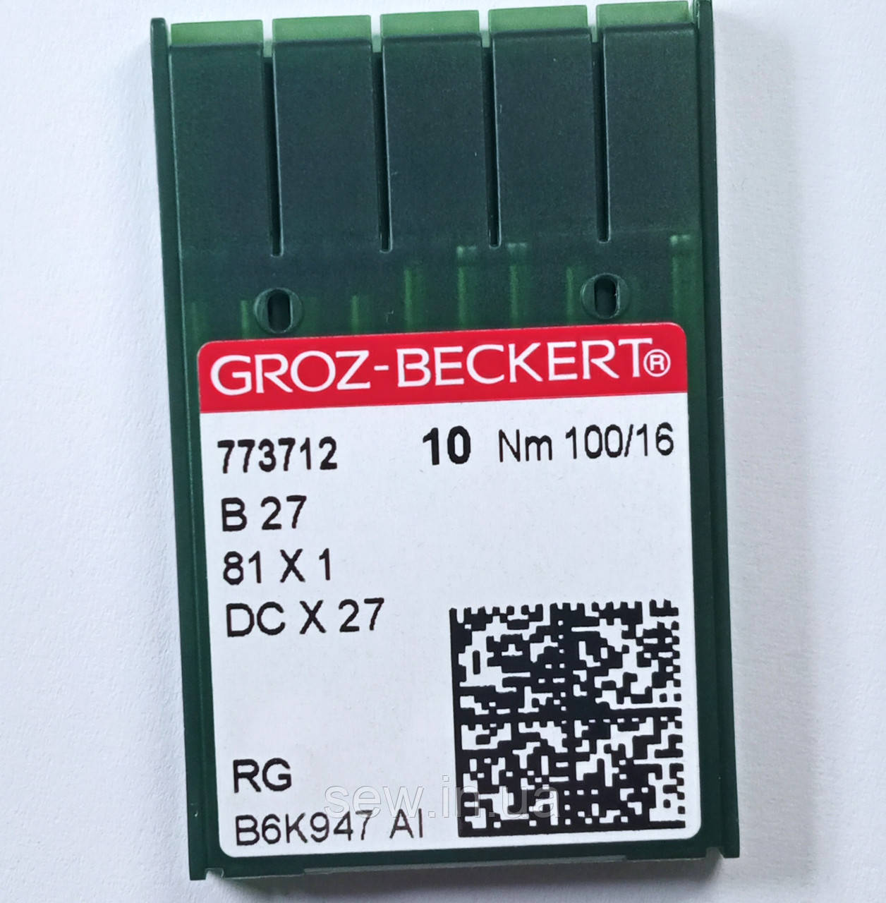 Голки Groz-Beckert DCX27 № 100