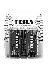 TESLA BATTERIES D BLACK+/6729 (LR20 / BLISTER FOIL 2 шт)