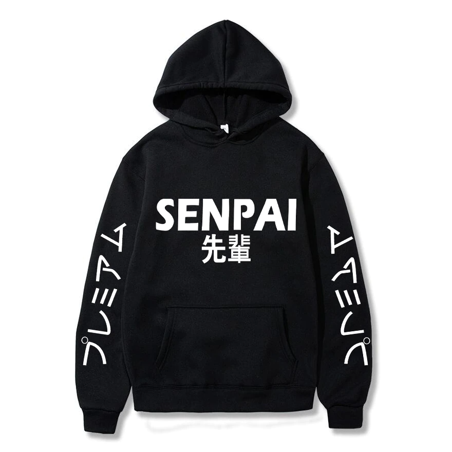 Худi чорний LOYS Аніме Senpai XS