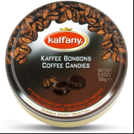 Льодяники Kalfany Coffee Candies кава 150г, 10 шт/ящ